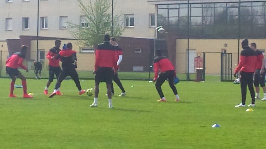 Entraînement du Racing Club de Lens - 16 avril 2015 10