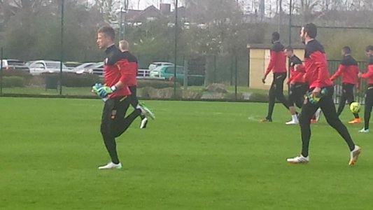 Entraînement du Racing Club de Lens - 16 avril 2015 5