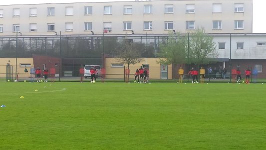 Entraînement du Racing Club de Lens - 16 avril 2015 26