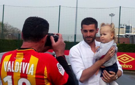 Entraînement du Racing Club de Lens - 16 avril 2015 18