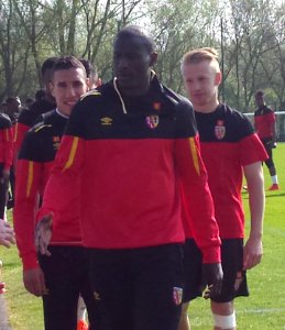 Entraînement du Racing Club de Lens - 24 avril 2015 1