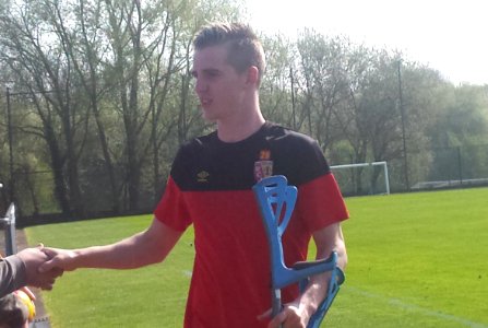 Entraînement du Racing Club de Lens - 24 avril 2015 2