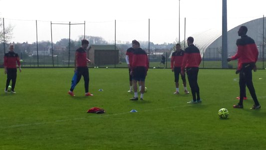 Entraînement du Racing Club de Lens - 16 avril 2015 9