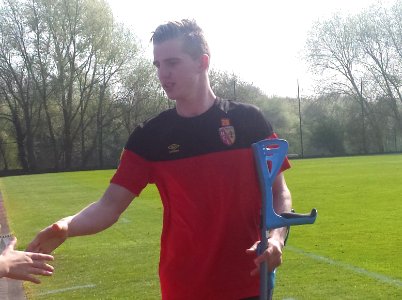 Entraînement du Racing Club de Lens - 24 avril 2015 6
