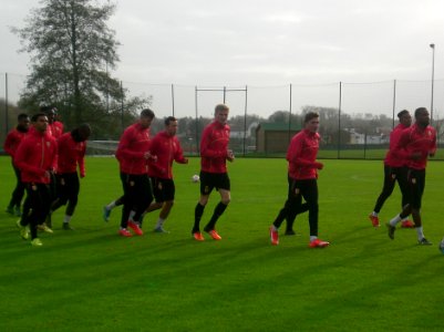 Entraînement du Racing Club de Lens - 18 novembre 2015 3