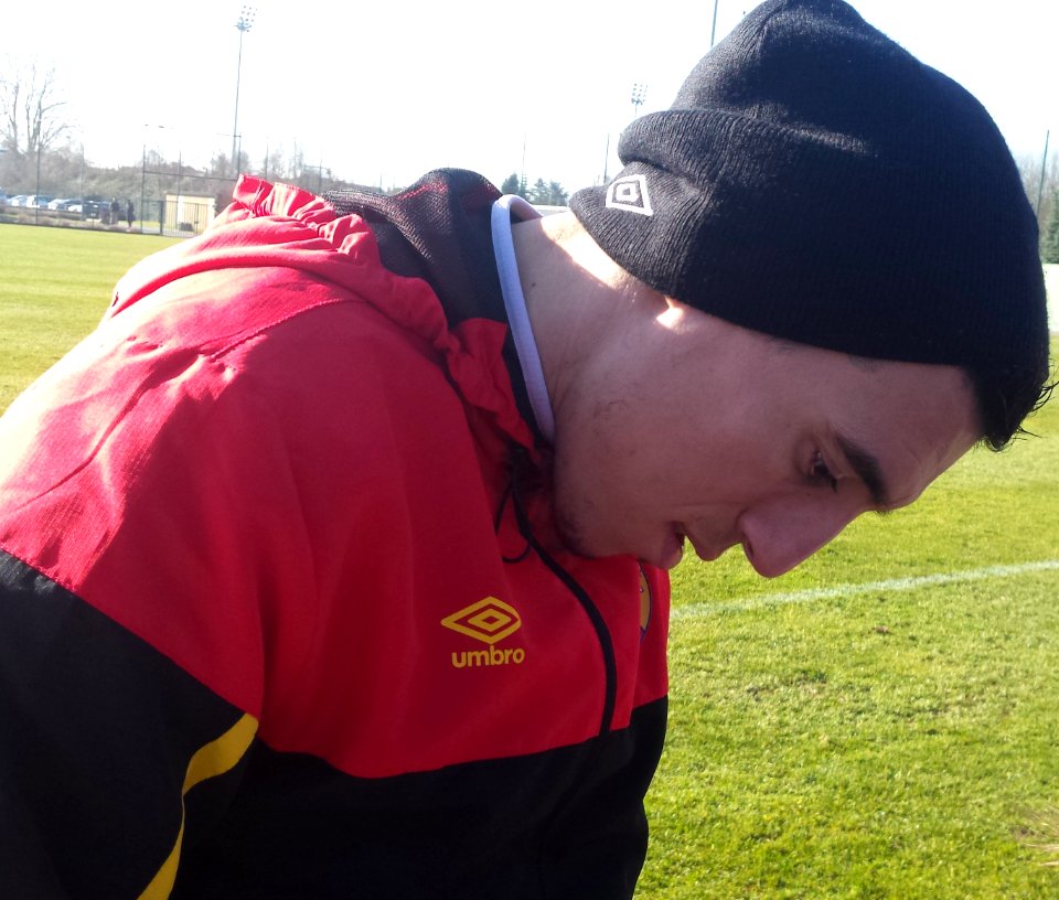 Entraînement du Racing Club de Lens - 5 mars 2015 24