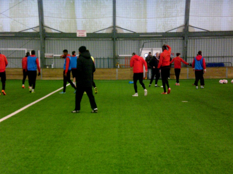 Entraînement du Racing Club de Lens - 13 janvier 2016 8