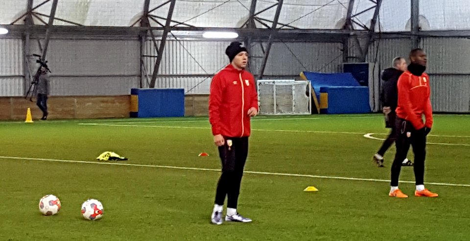 Entraînement du Racing Club de Lens - 7 janvier 2016 16