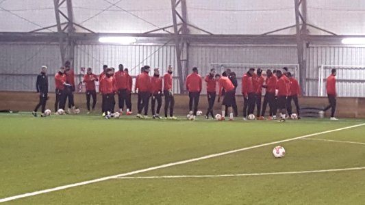 Entraînement du Racing Club de Lens - 7 janvier 2016 2