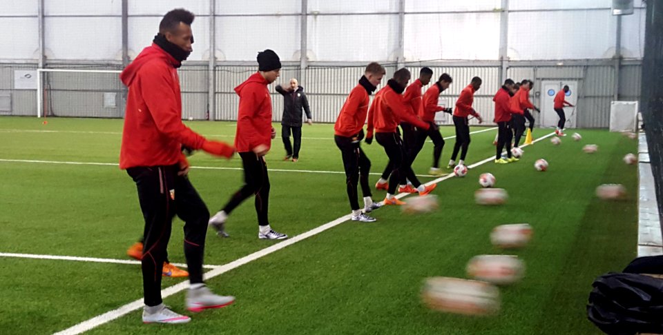 Entraînement du Racing Club de Lens - 7 janvier 2016 12