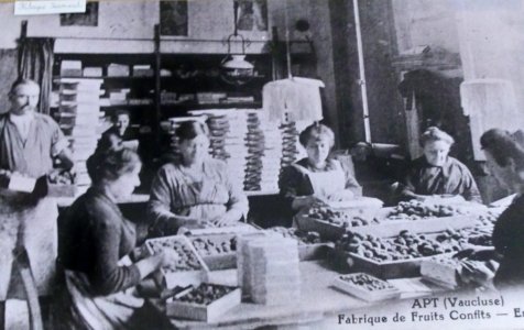 Emballage des Fuits confits