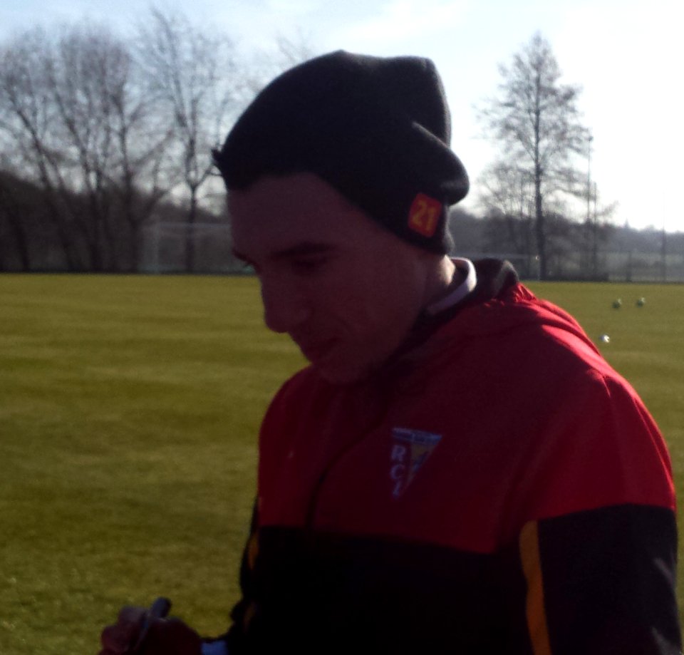 Entraînement du Racing Club de Lens - 5 mars 2015 1