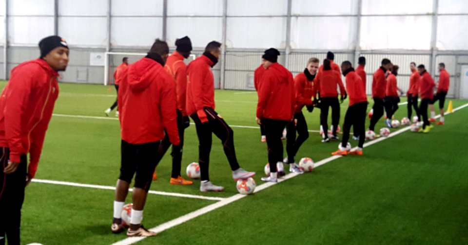 Entraînement du Racing Club de Lens - 7 janvier 2016 8
