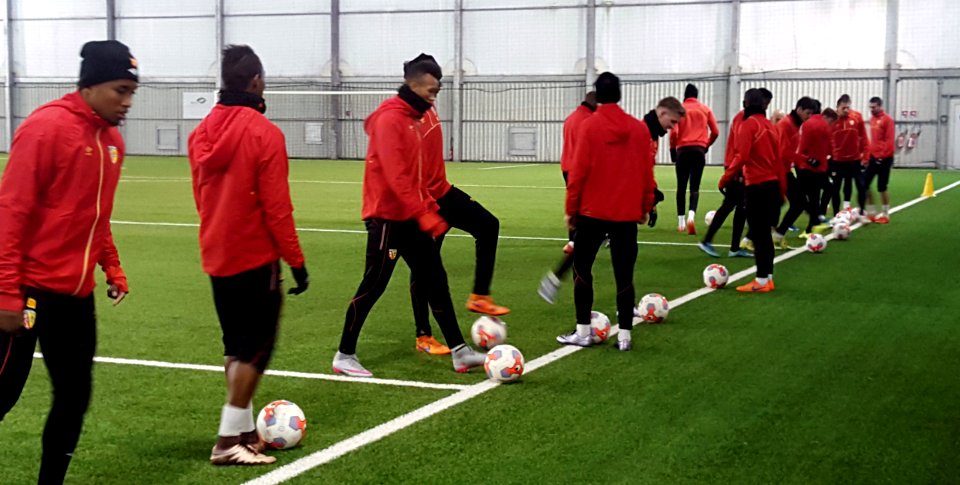 Entraînement du Racing Club de Lens - 7 janvier 2016 9