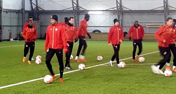 Entraînement du Racing Club de Lens - 7 janvier 2016 6