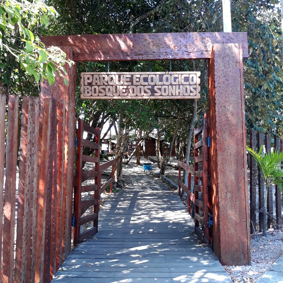 Entrada do Parque Ecológico Bosque dos Sonhos, João Pessoa (PB)