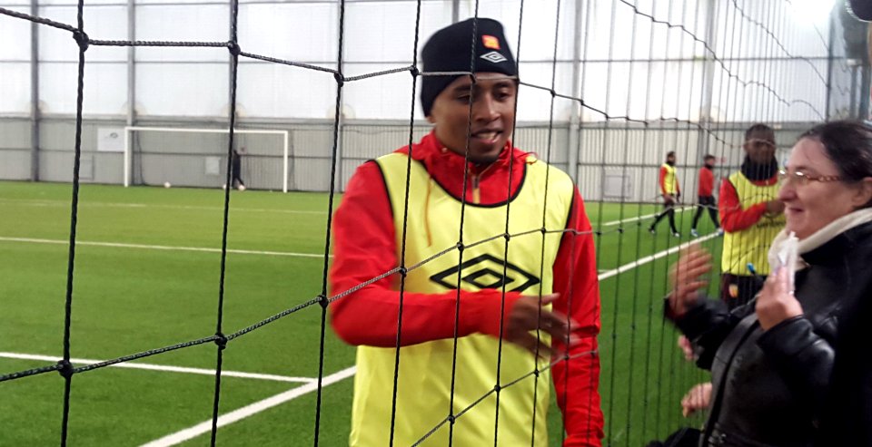 Entraînement du Racing Club de Lens - 7 janvier 2016 20