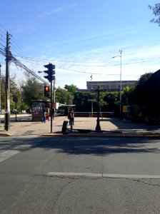 Estación de metro cerrada