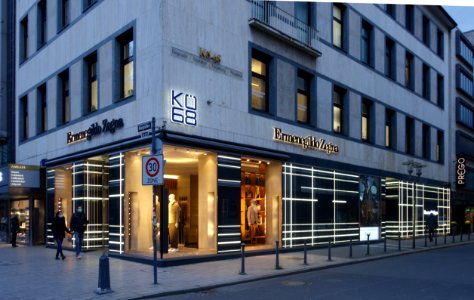Ermenegildo Zegna, Königsallee 68, Düsseldorf (Januar 2021)