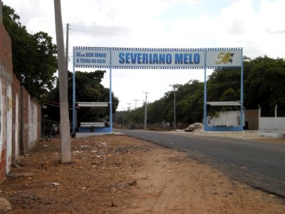 Entrada de Severiano Melo (RN)