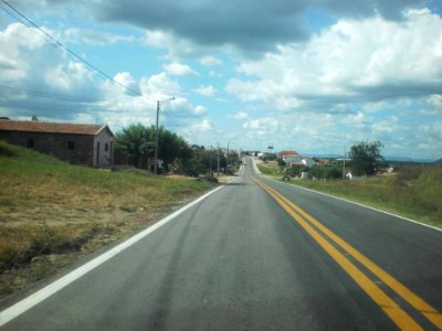 Entrada de José da Penha (RN), sentido sul-norte