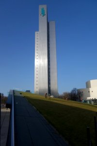 Düsseldorf, Kö-Bogen 2, Dreischeibenhaus (Februar 2021)