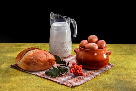 Chicken eggs rowan napkin