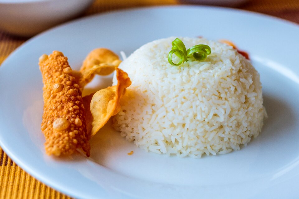 Plate meal sweet