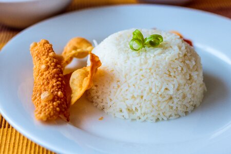 Plate meal sweet