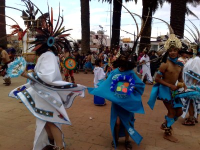 Danzantes en acción