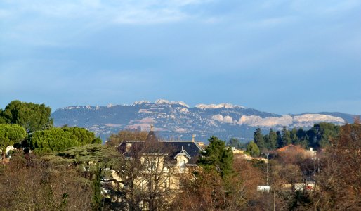 Dentelles vue de Carpentras
