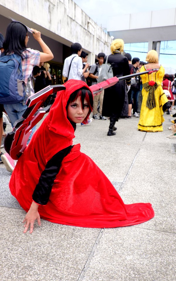 Cosplayer of Ruby Rose, RWBY at FF26 20150829a