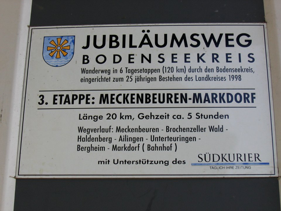 D-BW-Jubilaeumsweg Bodenseekreis-E2-Start
