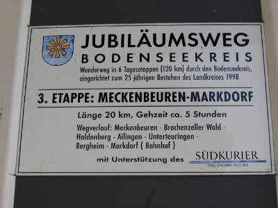 D-BW-Jubilaeumsweg Bodenseekreis-E2-Start