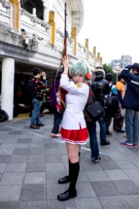 Cosplayer of Reki, Aria the Scarlet Ammo in FF25 20150201