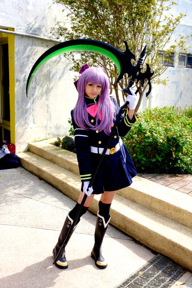 Cosplayer of Shinoa Hiragi, Seraph of the End at FF27 20160131a