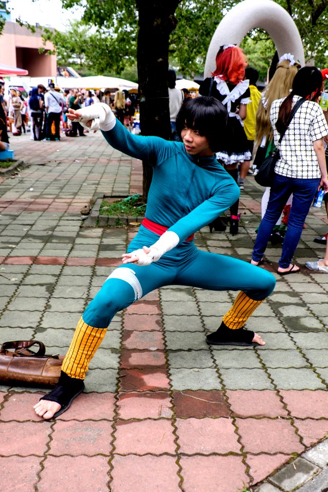 Cosplayer of Rock Lee, Naruto at CWT40 20150809