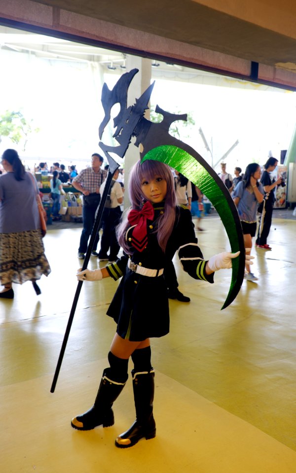 Cosplayer of Shinoa Hiragi, Seraph of the End at FF26 20150829a