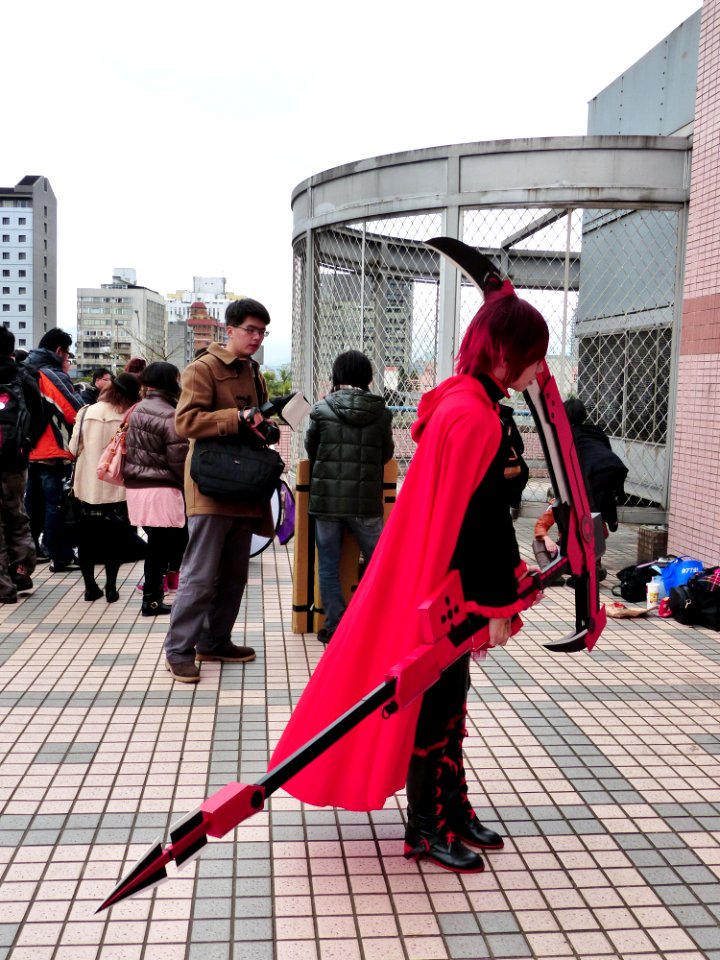 Cosplayer of Ruby Rose, RWBY in FF23 20140215