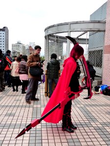 Cosplayer of Ruby Rose, RWBY in FF23 20140215
