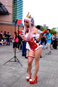 Cosplayer of Super Sonico at PF23 20151025a