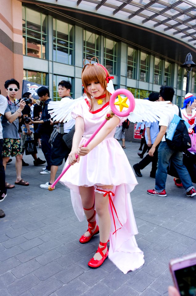 Cosplayer of Sakura Kinomoto, Cardcaptor Sakura in FF24 20140727
