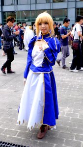 Cosplayer of Saber, Fate stay night at PF23 20151025a