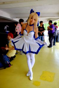 Cosplayer of Saber Lily at Comic Horizon 4 20180505a