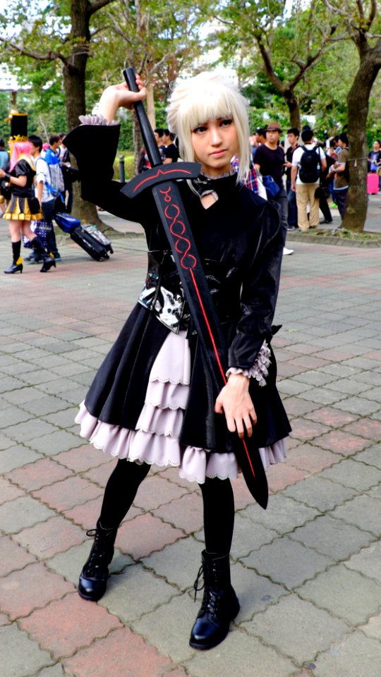 Cosplayer of Saber Alter, Fate stay night at PF23 20151025a