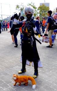 Cosplayer of Nakigitsune, Tōken Ranbu at PF23 20151025