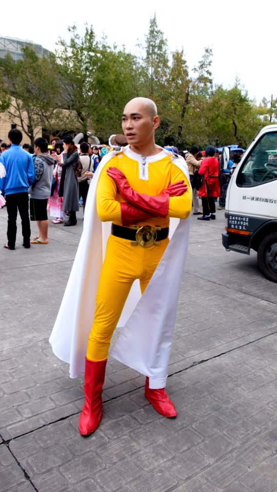 Cosplayer of Saitama, One Punch-Man at CWT41 20151212a