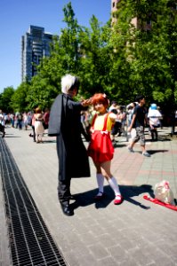 Cosplayers of Black Jack and Pinoko, Black Jack in FF24 20140727 photo