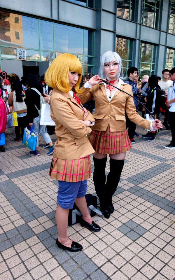 Cosplayers of Hana Midorikawa and Meiko Shiraki, Prison School 20160213