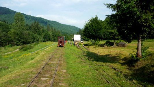 Covasna narrow gauge railway truck